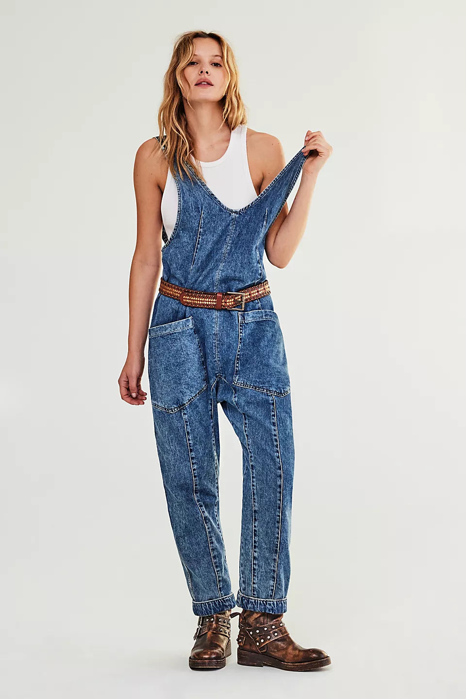 High water jumpsuit online