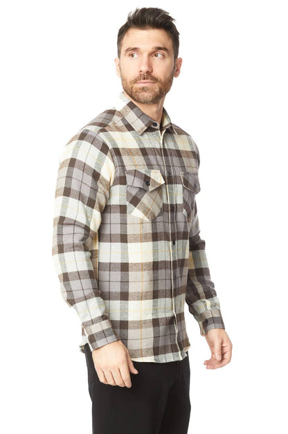 Hawks Bay Men's Flannel Long Sleeve Shirts