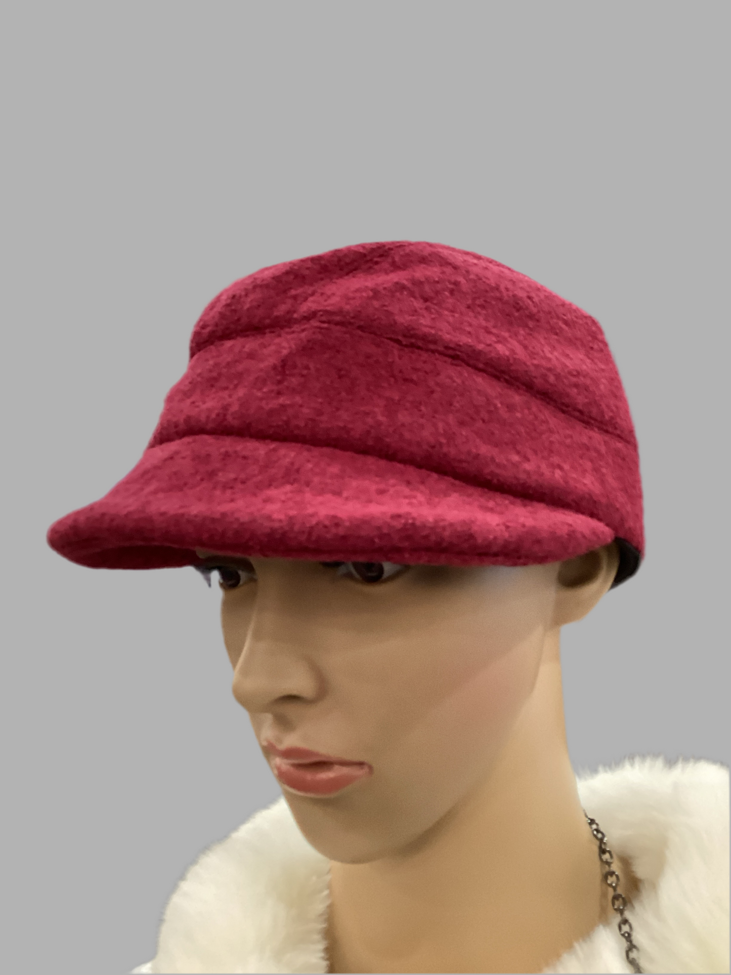 Blue Sky wool hat burgundy