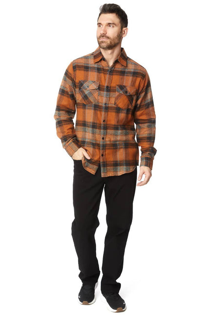 Hawks Bay Men's Flannel Long Sleeve Shirts