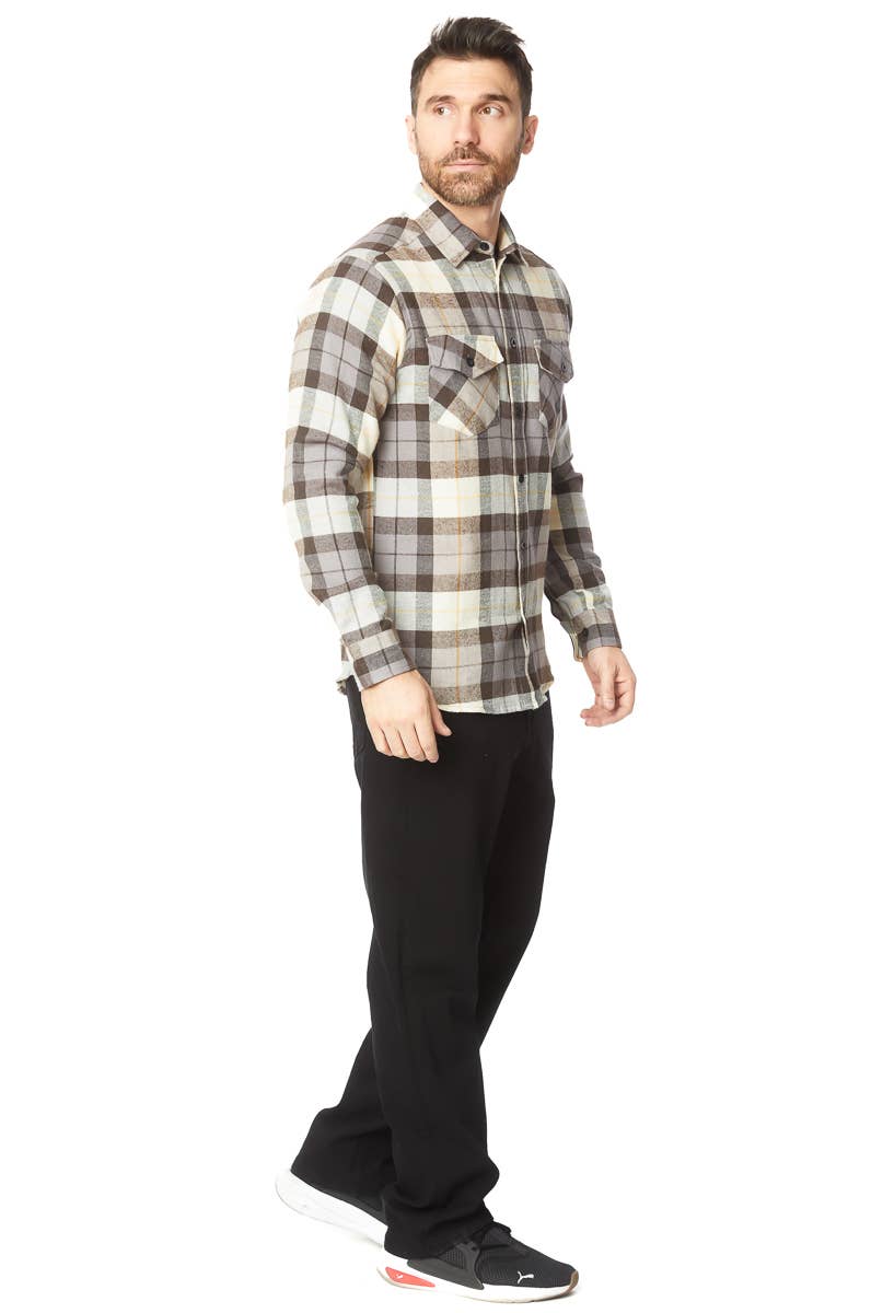 Hawks Bay Men's Flannel Long Sleeve Shirts