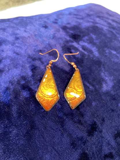 Natalie jewellery obelisk earrings