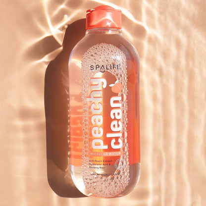 Peachy Clean Micellar Water & Hyaluronic Acid Makeup Remover