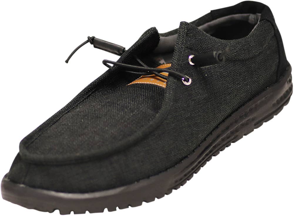 NORTY Men Lightweight Loafer Slip on Lace up Boat Shoe 41961