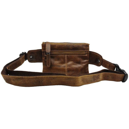 Leather Women Waist Pack Jax - Sandel