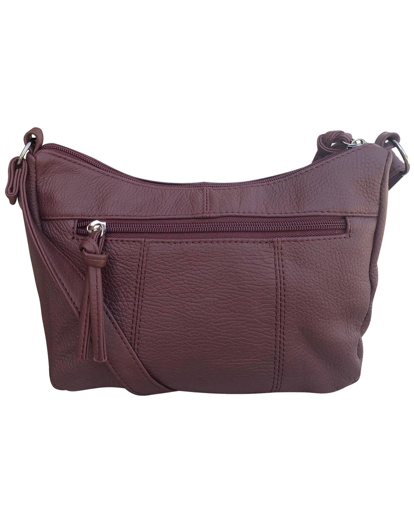 W006 cowhide leather crossbody shoulder bag