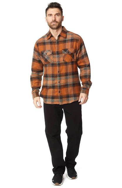 Hawks Bay Men's Flannel Long Sleeve Shirts