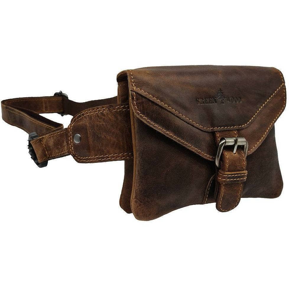 Leather Women Waist Pack Jax - Sandel