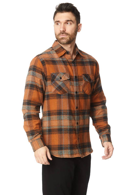 Hawks Bay Men's Flannel Long Sleeve Shirts