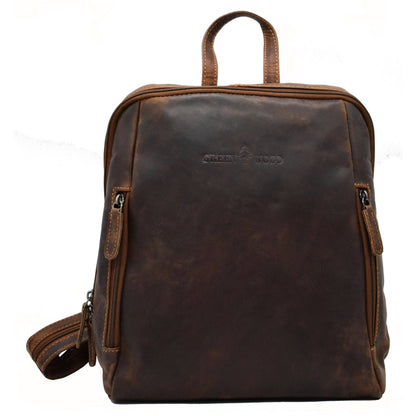 Leather Backpack Anna GW193042