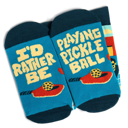 I'd Rather Be Playing Pickleball Socks