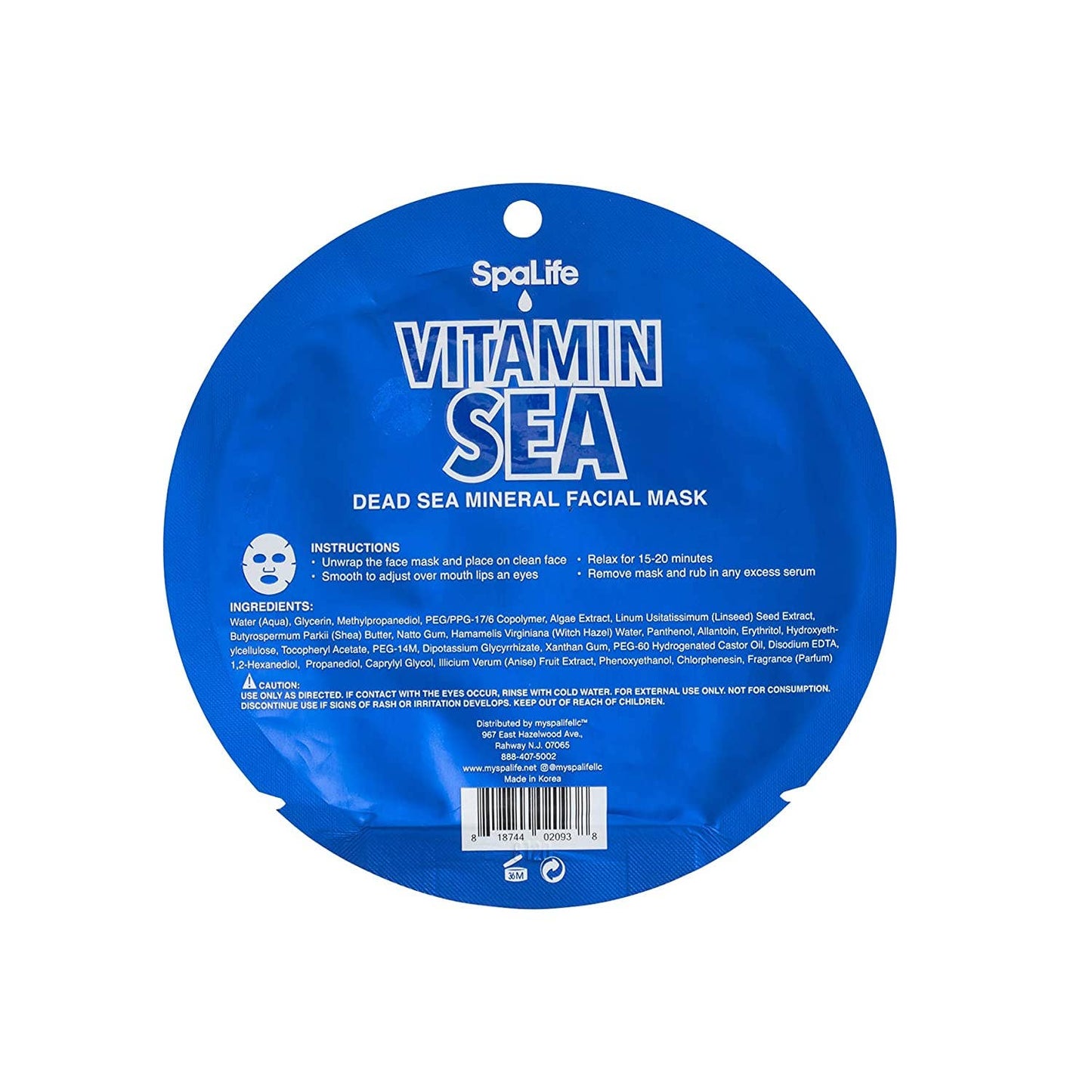 Vitamin Sea Purifying Dead Sea Mineral Facial Mask