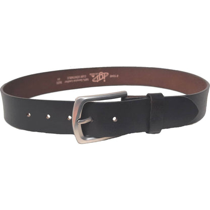 GENUINE LEATHER PLAIN BELT40MM BLACK AND BROWN #1040