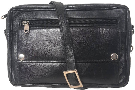 Genuine Leather Lambskin Shoulder Messenger Bag #3151