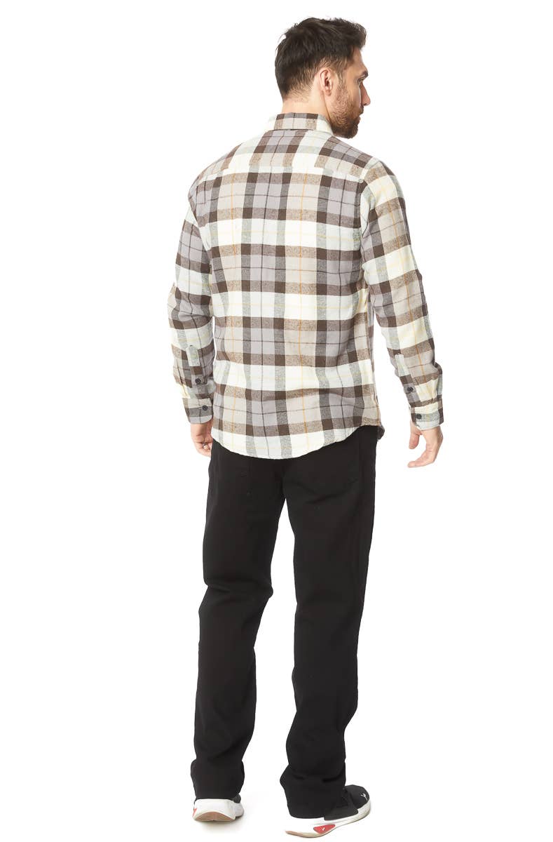 Hawks Bay Men's Flannel Long Sleeve Shirts