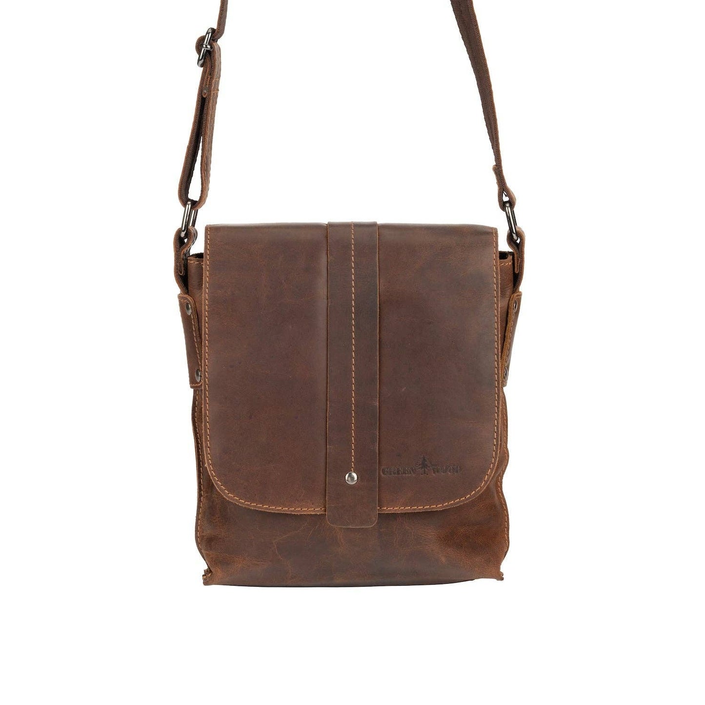 Green wood Mini Messenger Bag Henrik - Unisex -GW4955