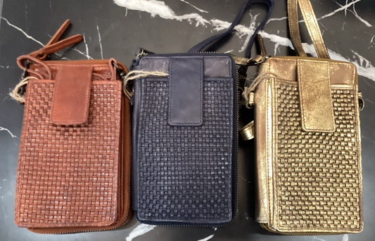 Milo leather phone wallets