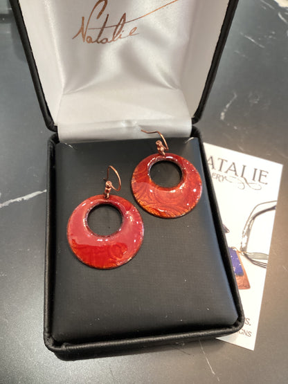 Natalie Jewellry med circle earrings