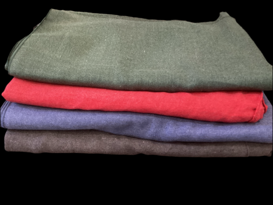 Men’s solid colour scarves