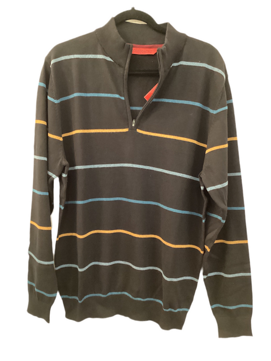 Tomodachi men’s cotton sweater with stripe