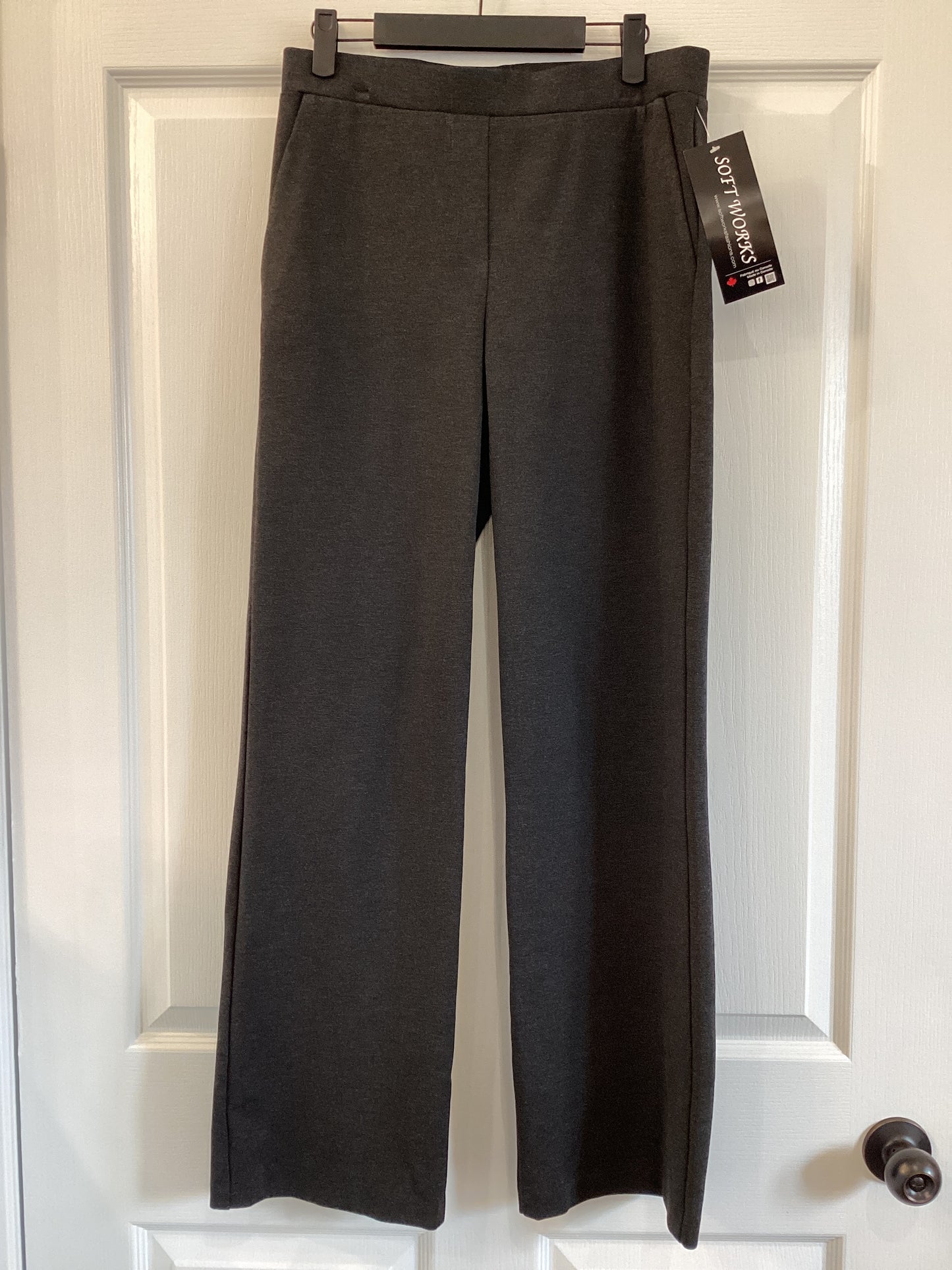 Soft works pants with pockets grey