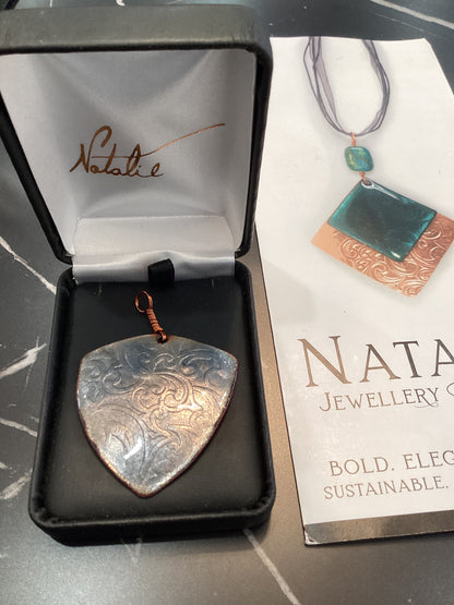 Natalie Jewellry pendent shield