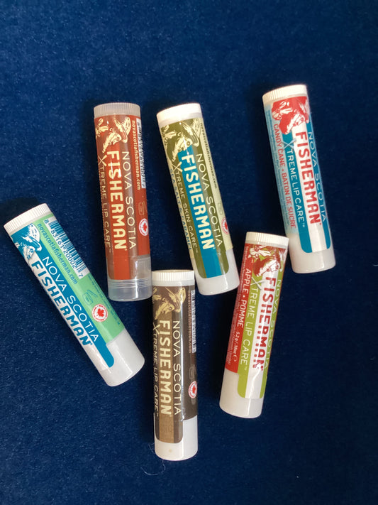 Nova Scotia fisherman lip balm variety