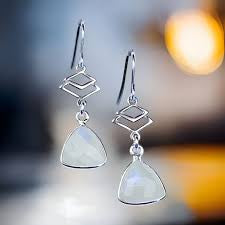 EB Design Ashley earrings moonstone