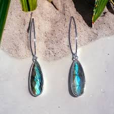 EB Kat Earrings Labradorite