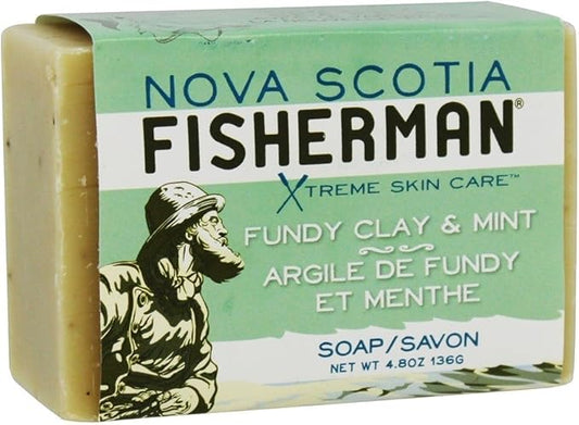 Nova Scotia Fisherman body wash fundy clay & mint