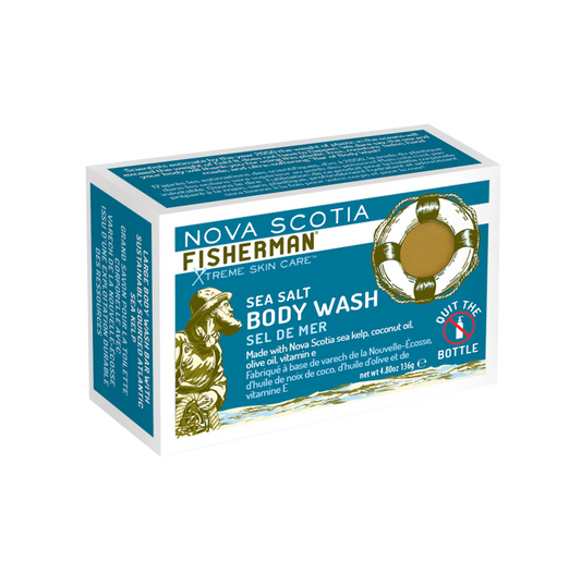 Nova Scotia Fisherman body wash sea salt