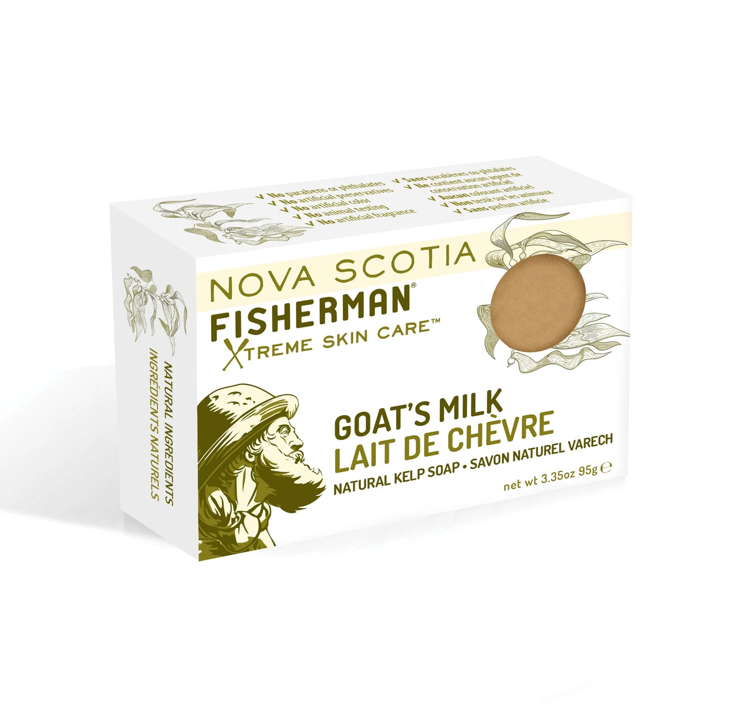 Nova Scotia fisherman soap goats milk