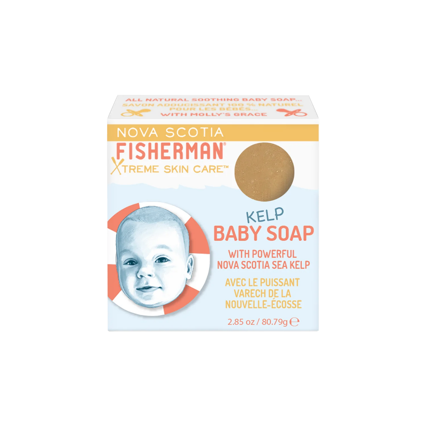 Nova Scotia Fisherman soap Baby kelp