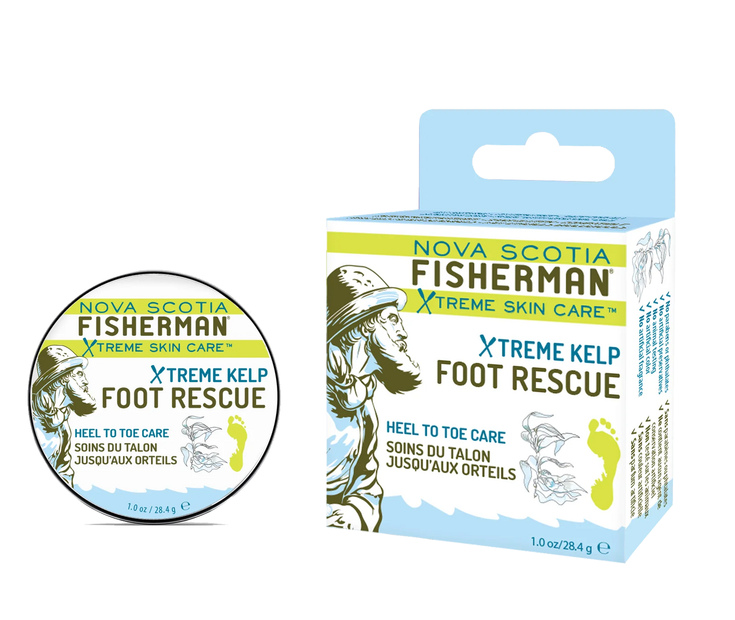 Nova Scotia fisherman foot rescue