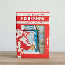 Nova Scotia fisherman soaps red gift box