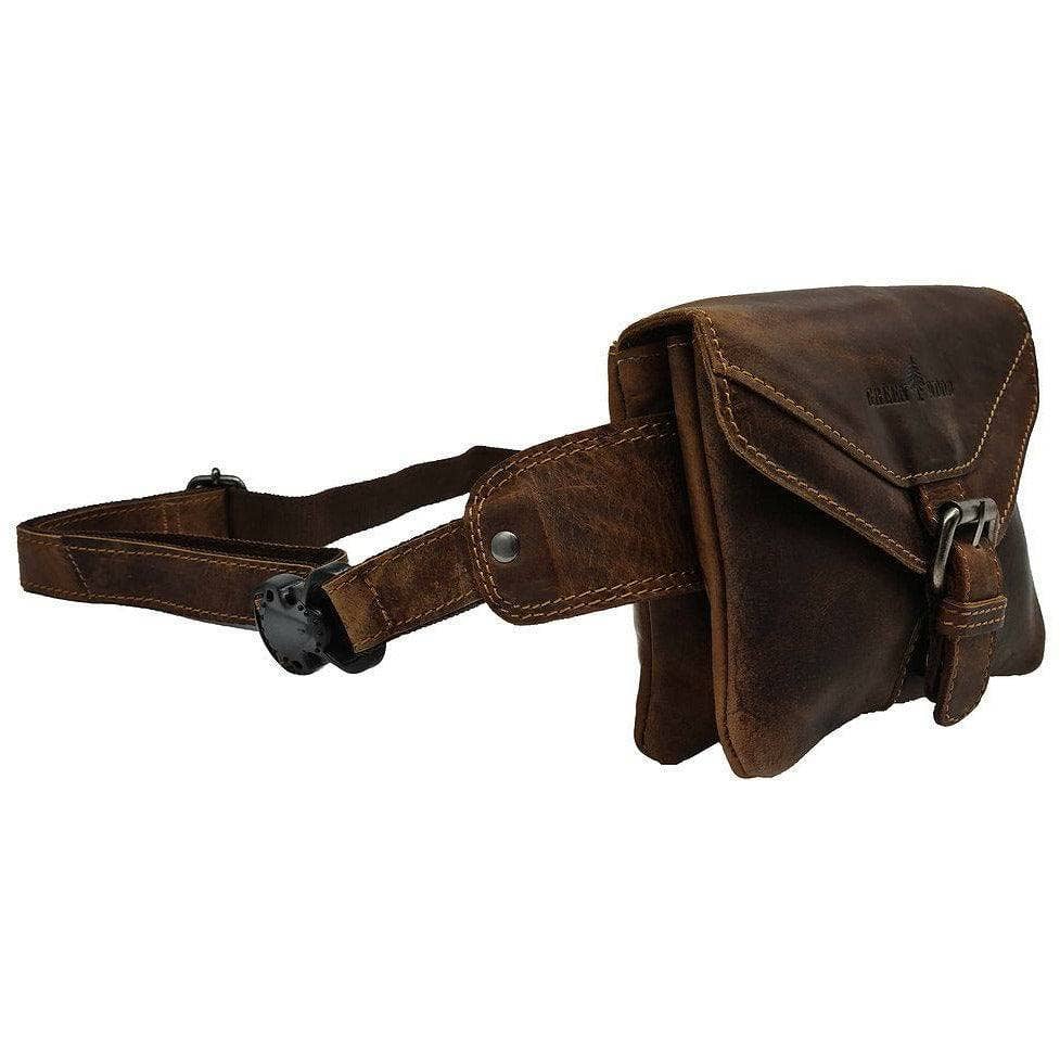 Leather Women Waist Pack Jax - Sandel