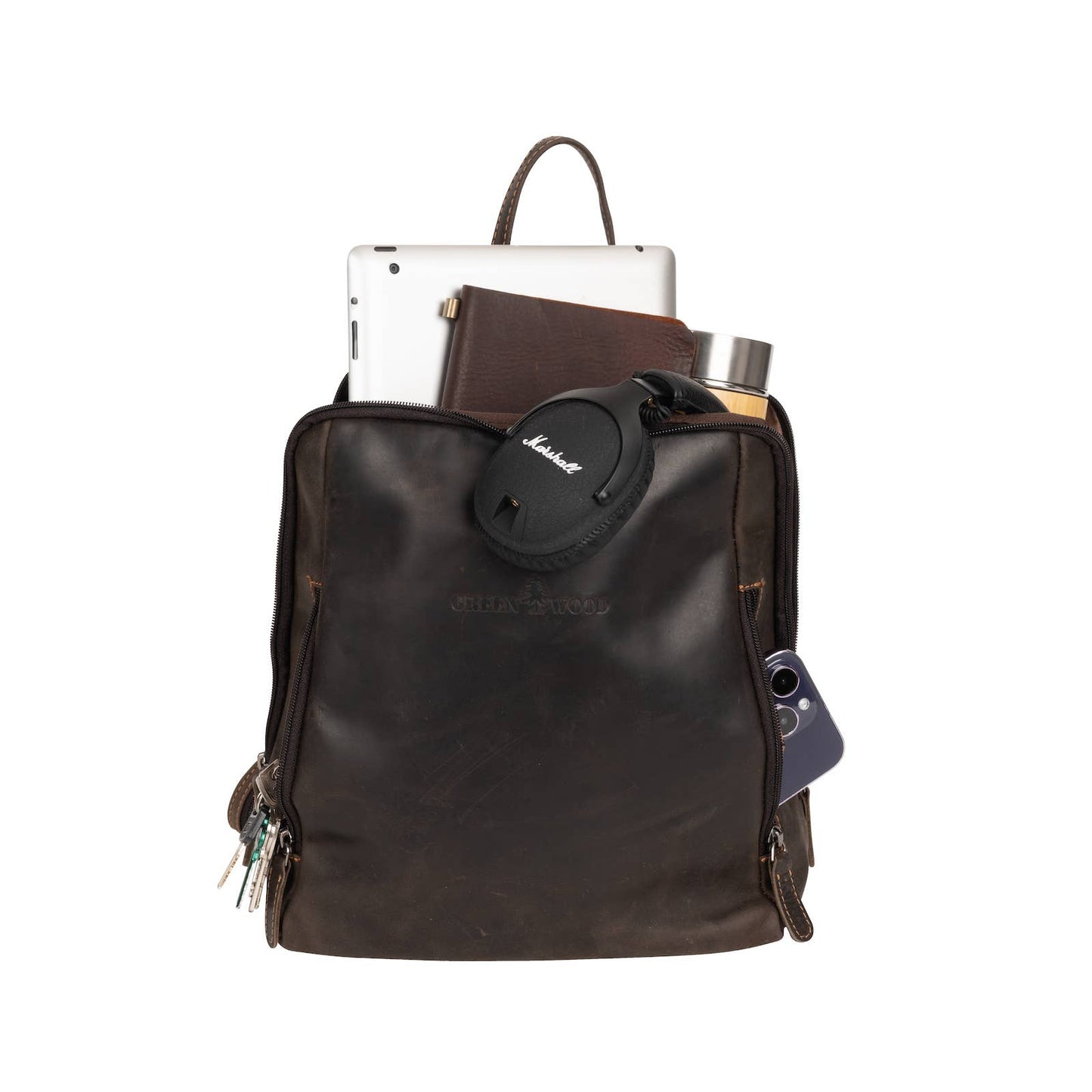 Leather Backpack Anna GW193042