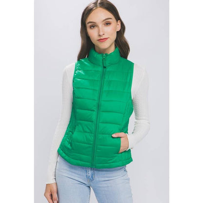 Ultra Lightweight Padded Puffer Vest