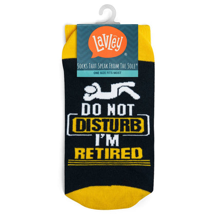 Do No Disturb, I'm Retired Socks