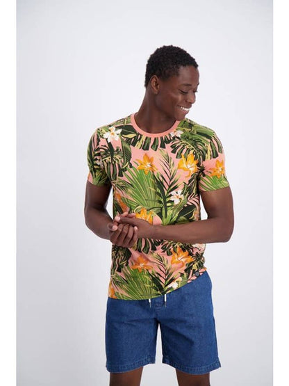 AOP Flower Tee S/S Style: 2-400048US