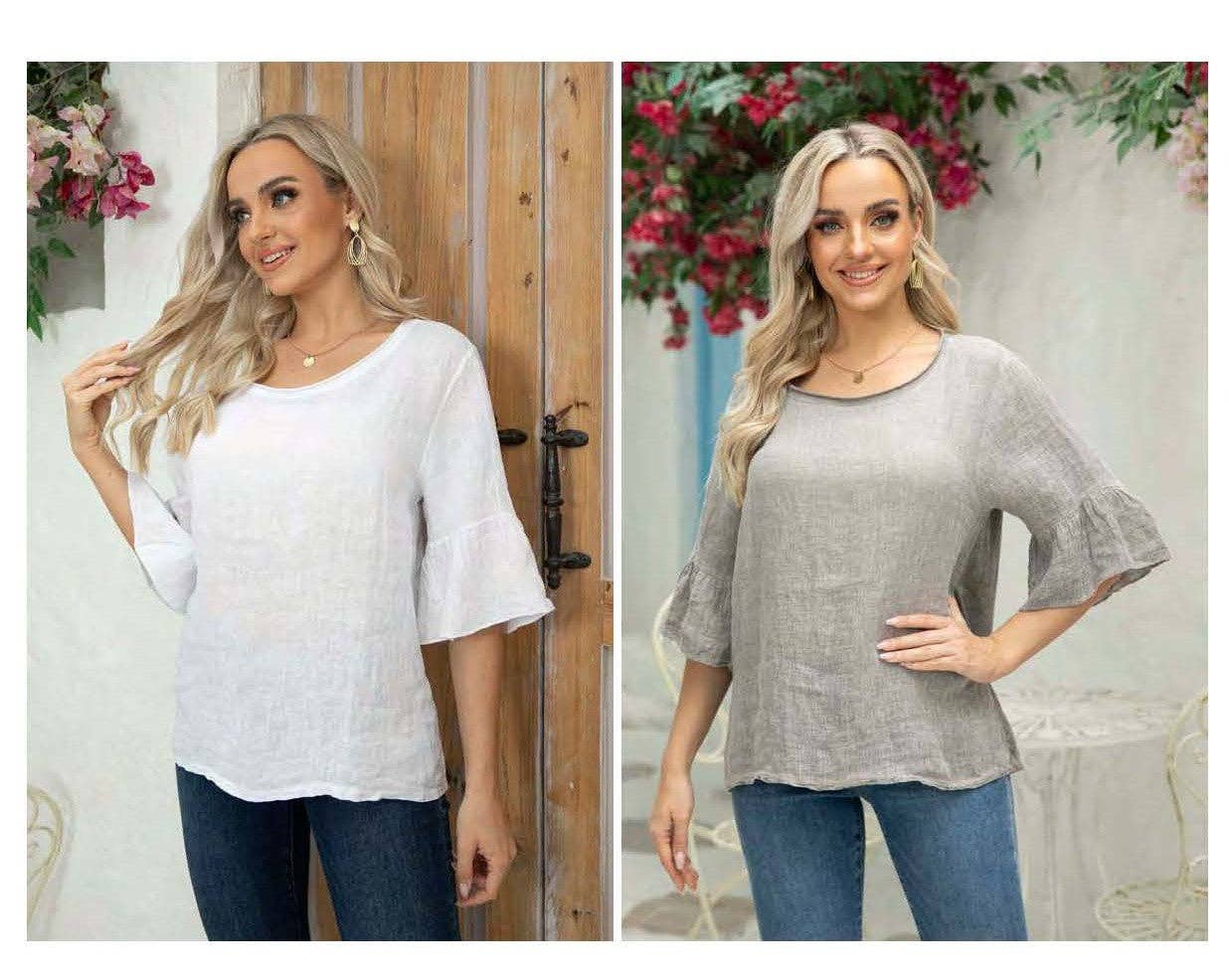 Martina's Linen Top