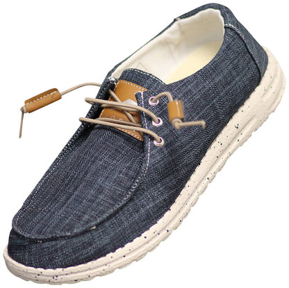 NORTY - Women's Lightweight Loafer Slip On Lace Up Boat Shoe