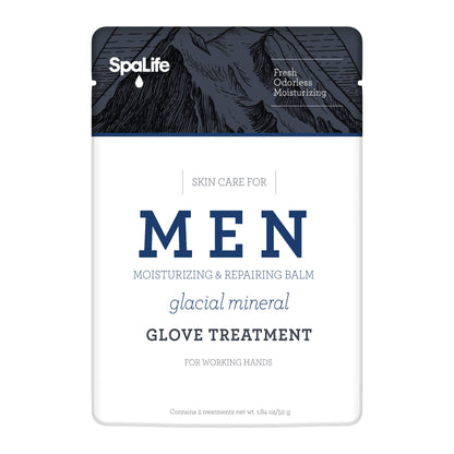 Men's Glacial Mineral Moisturizing Hand Glove