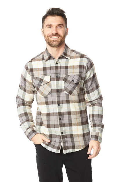 Hawks Bay Men's Flannel Long Sleeve Shirts