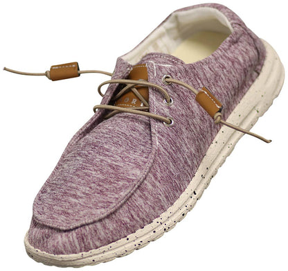 NORTY - Women's Lightweight Loafer Slip On Lace Up Boat Shoe