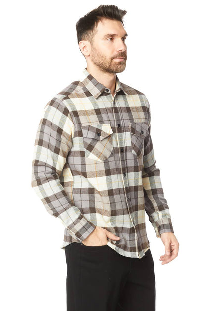 Hawks Bay Men's Flannel Long Sleeve Shirts