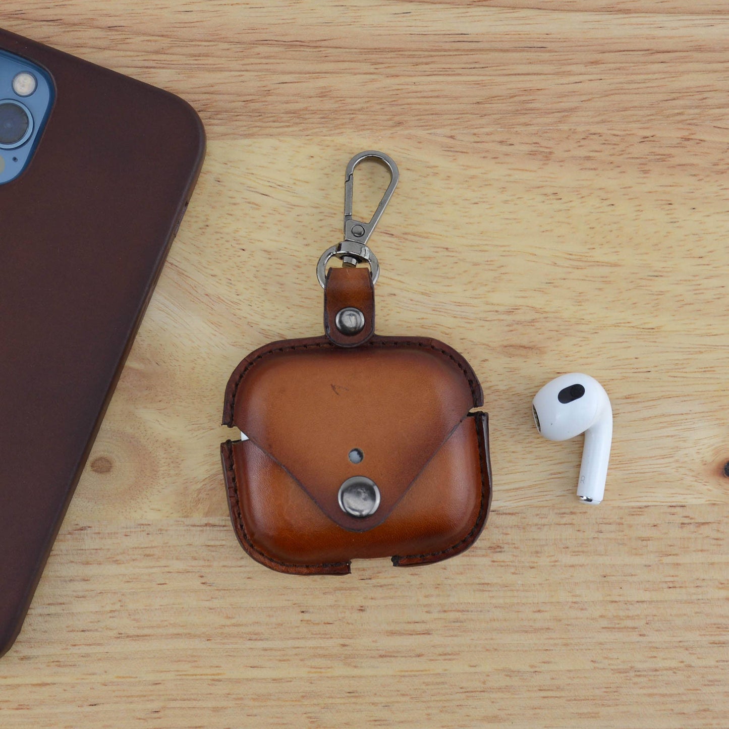 Airpod Pro Leather Case Cover // Cowhide Leather