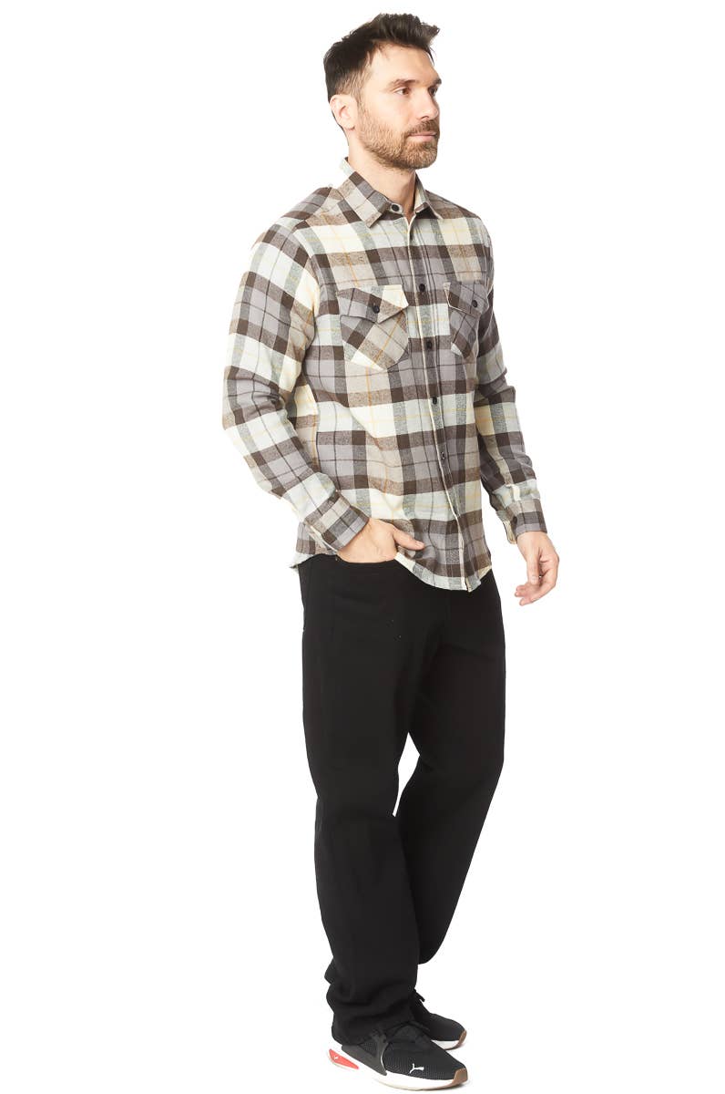 Hawks Bay Men's Flannel Long Sleeve Shirts