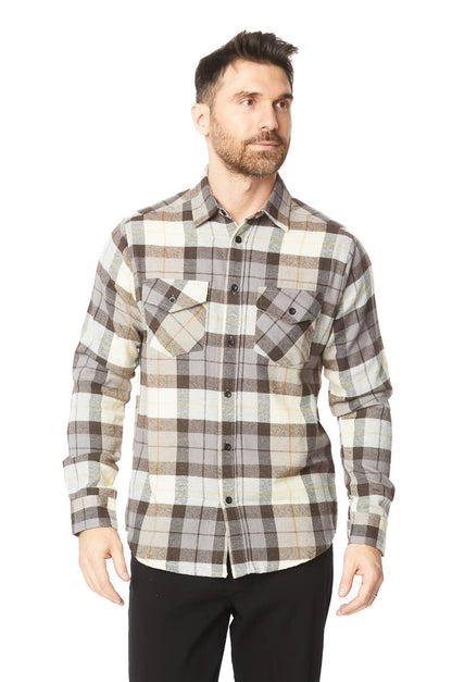 Hawks Bay Men's Flannel Long Sleeve Shirts