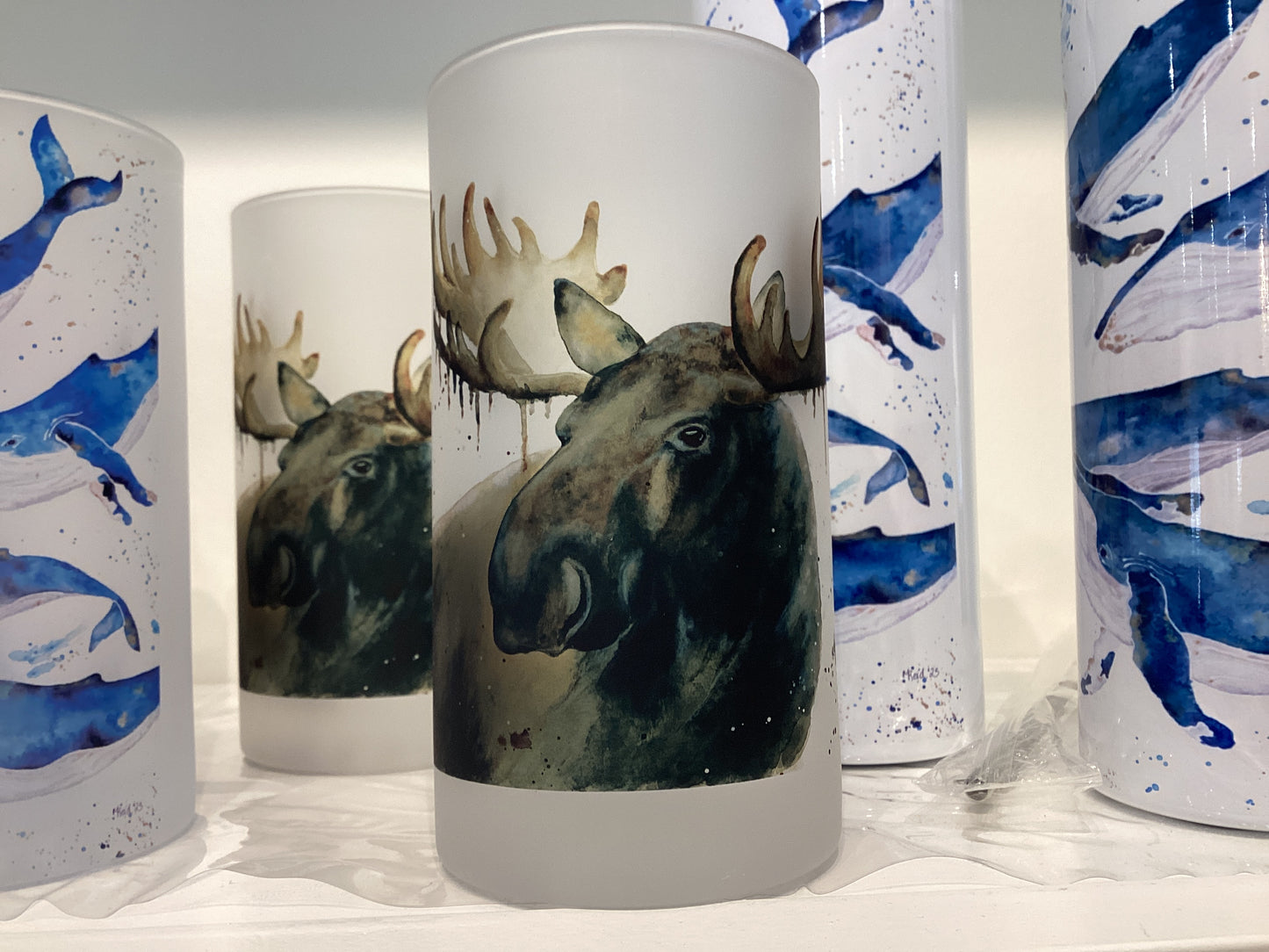 Traditions by Miranda frosted moose mug